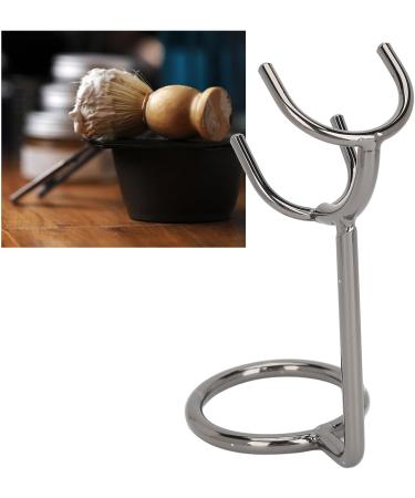 Gernie Shaver Holder - Premium Stainless Steel Black Stand & Brush Holder for International Shipping - Buy Online on GoSupps.com