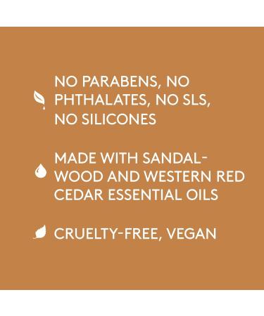 Barrel and Oak Aluminum-Free Deodorant for Men | Natural Sea Salt & Amber Spiced Sandalwood Scent 24-Hour Protection - Buy Online on GoSupps.com