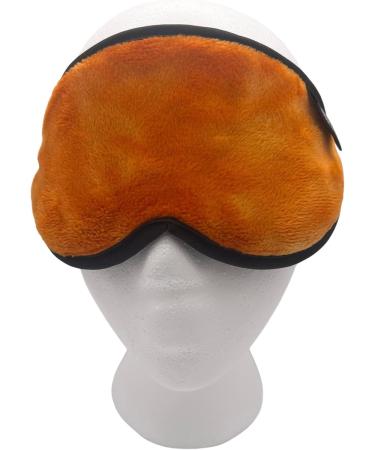 Dream Essentials Utopia Luxury Plush Sleep Mask - Handmade in USA Adjustable Breathable Cotton Light Blocking for Travel & Meditation (Tie Dye Orange - Buy Online on GoSupps.com