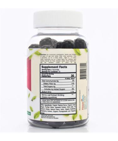 Orgalax Senna Laxative Gummies - Gentle Occasional Constipation Relief - 60 Vegan Gummies - Made in the USA - Buy Online on GoSupps.com