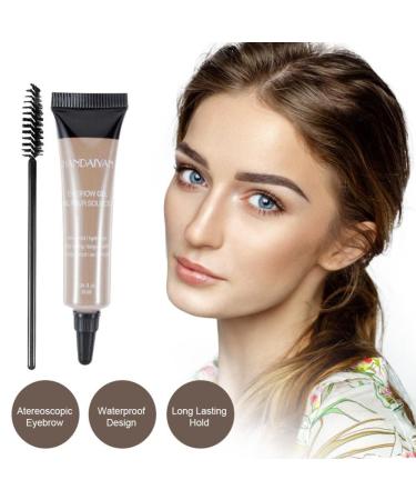 Professional Eyebrow Interlocking Cream with Brush | Water-Density Tinting Gel & Cosmetics Tools - Buy Online on GoSupps.com