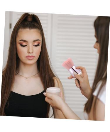 minkissy Mushroom Head Makeup Brush Cheek Brush Buffing Brush Makeup Powder Brush Face Powder Brush Finishing Powder Brush Powder Foundation Brush Plastic Fluffy Flat Noodles Travel - Buy Online on GoSupps.com