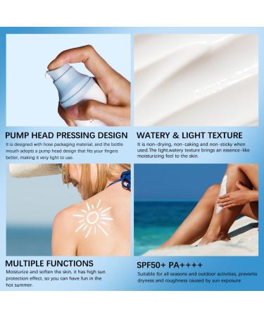 Centella Sunscreen SPF 50+ PA++++ | Calming Moisture Daily Sun Serum | No White Cast | Korean Skincare - Buy Online on GoSupps.com