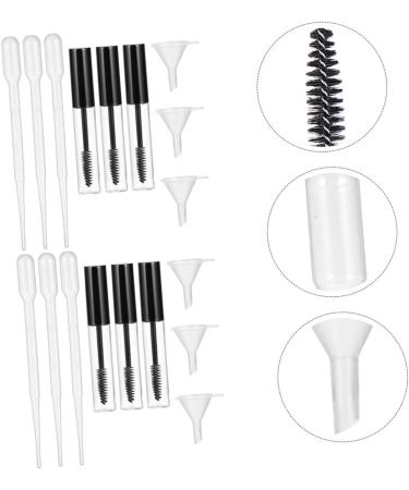 LALADEFIEE 2 Sets Mascara Tube Travel Bottles Eyelash Wand Eye Gloss Tube Lash Applicator Plastic - Buy Online on GoSupps.com