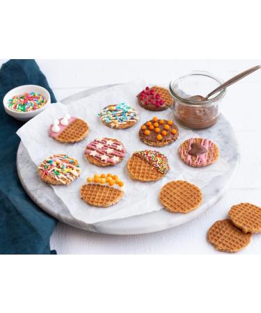 Daelmans Stroopwafels - Mini Honey Waffles - Value Pack: 12 Bottom Bags (Bottom Bag Contains 25 Mini Honey Waffles) - Authentic Dutch Honey Waffle - Stroop Waffles - Buy Online on GoSupps.com