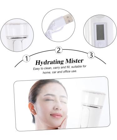 Beatifufu 1pc Spray Hydrating Apparatus Facial Mizer Face Portable Facial Handy Mist Hydrating Mister Abs - Buy Online on GoSupps.com
