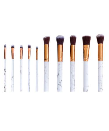 Make-up brush set complete set/cosmetics mix brush for foundation powder eyehadow/professional cosmetic brush make-up brush set/high-quality synthetic soft bristles for beginners 10-part range I