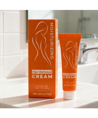 Facial Hair Removal Cream | Soothing and Nourishing | 20g Hair Removal Cream for Sensitive Skin for Upper Lip Home Travel Daily Use Summer Wedding Beach Gym Brides Models Women - Buy Online on GoSupps.com