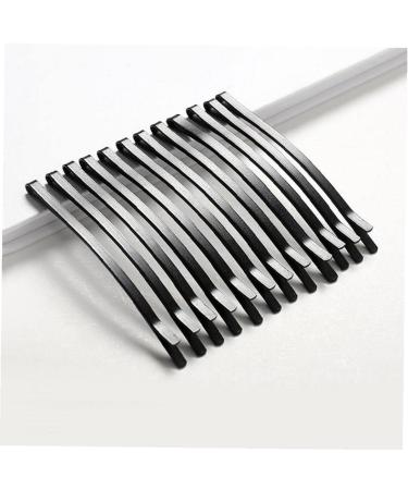 Pinicecore 12 Matte Black Hairpins - Invisible Women's Bobby Pins & Styling Accessories - Buy Online on GoSupps.com