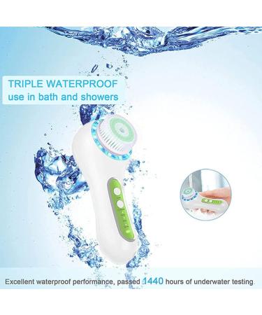 Minkissy 1 Set Facial Cleansing Brush Spa Massager Exfoliator Face Cleaning Machine Makeup Remover Brush Face Deep Cleansing Portable Facial Cleaners Abs Face Brush to Rotate The Face - Buy Online on GoSupps.com