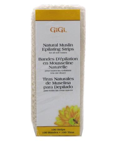 Gigi Strips Muslin Small 100 Count (3 Pack)