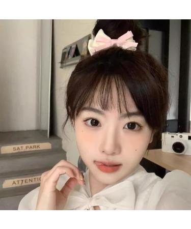 Beige White Headband Women Hairband Headband with Bowknot Hair Clip Braid Hairband for Girls Fashion No Slip Headband Hair Accessories(Beige White) - Buy Online on GoSupps.com