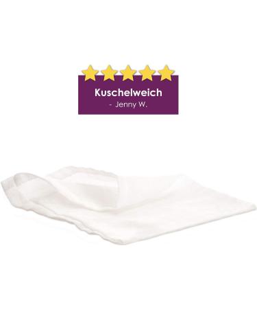 Mias White Washcloths 20 Pack 5x16.5cm - Buy Online on GoSupps.com