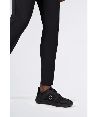 Layer 8 Men's Quick Dry Stretch Pants - Large Black Solid | Lightweight & Comfortable - Buy Online on GoSupps.com