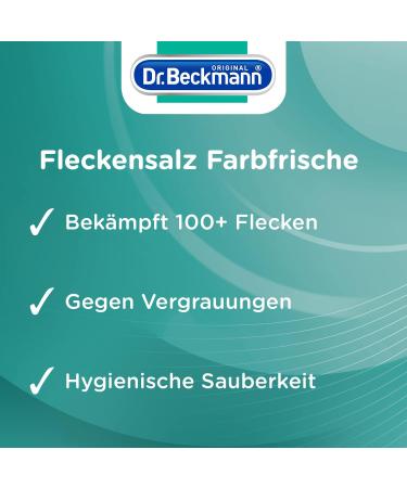 Dr. Beckmann Stain Remover | 400g | Color Freshness for 100+ Stains | Includes Measuring Spoon | International Shipping - Buy Online on GoSupps.com