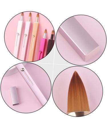 Didiseaon 1pc Lip Brush Applicators Chinese Hair Clip Foundation Makeup Professional Makeup Brush Makeup Applicators Major Aluminum Tube Luster Pink - Buy Online on GoSupps.com