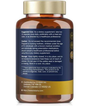 Totaria 18-in-1 Organic Ceylon Cinnamon Capsules 8000mg with Berberine Ceylon Cinnamon Supplement w/Apple Cider Vinegar Turmeric Bitter Melon Milk Thistle for Metabolism Energy Heart* 120 Counts 120 Count (Pack of 1) - Buy Online on GoSupps.com