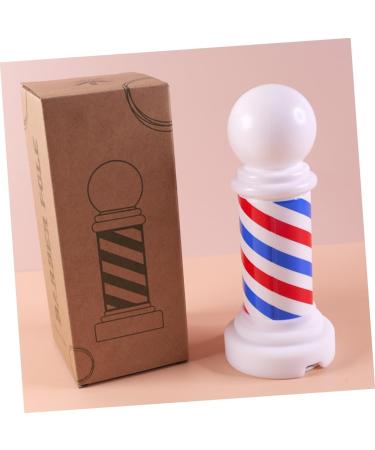 Abaodam Signs Hair Salon Pole Luminous Barber Sign Barber Light Decorative Lights Shop Sign To Rotate Small - Buy Online on GoSupps.com