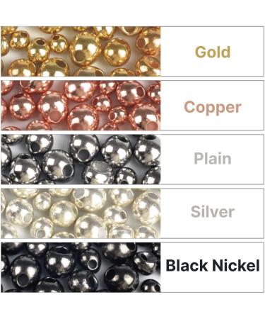 MUUNN 100pcs Offset Tungsten Beads for Fly Tying - 3.3mm - 5 Colors - Fly Tying Materials - Buy Online on GoSupps.com