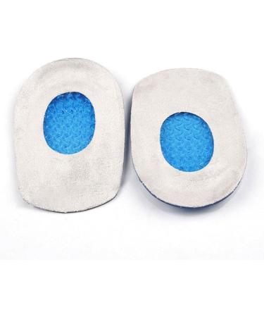 XINIFOOT Soft Gel Heel Cup Supports - Silicone Heel Protectors - Gel Heel Pads for Plantar Fasciitis - Silicone Gel Heel Cups for Tired Feet Damaged Heel- UK Size 4-7 Women: UK 4-7 - Buy Online on GoSupps.com