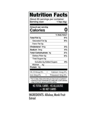 Wholesome Yum Besti Natural Sugar - 12 Oz. - Buy Online on GoSupps.com