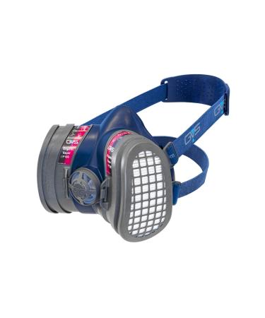 GVS SPR657 Elipse Low Profile Mask with Filters for Dust Organic Gases and Vapors M/L Medium/Large