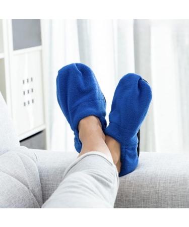 InnovaGoods Magnetron Heatable Slippers Blue - Comfortable & Cozy International Shipping - Buy Online on GoSupps.com