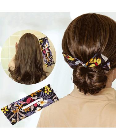 Magic Hair Bun Maker for Women & Girls - Deft Twister Hair Band for Easy Bun Hairstyles - 1pc - Buy Online on GoSupps.com