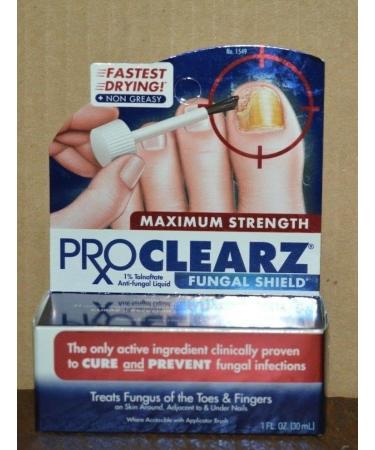 Proclearz Fungal Shield Antifungal Liquid 1 Oz - Maximum Strength Brush-on Treatment - Buy Online on GoSupps.com