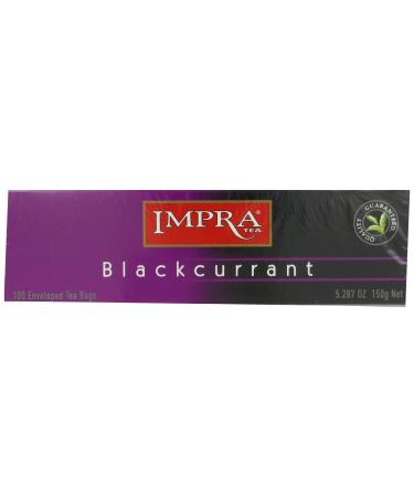 Impra Black Currant Tea 100-Count Tea Bags - Pack of 2 - Buy Online on GoSupps.com