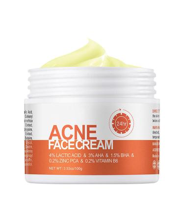 Spot Cream for Acne - Acne Cream for Face - Pimple Cream for Face - Skin Care Cream for Acne Soothing and Moisturizing - Reduces Spots and Redness