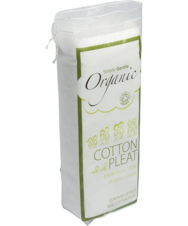 Simply Gentle 100g Organic Cotton Folds - Eco-Friendly Sustainable & Soft | International Shipping - Buy Online on GoSupps.com