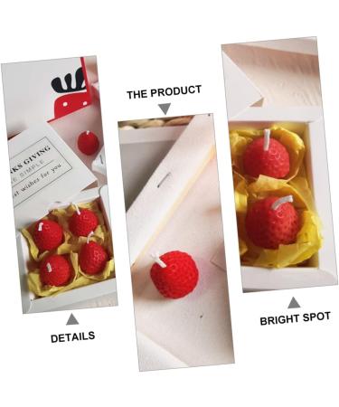 Valentine's Day Scented Candle - Strawberry Fragrance | Perfect Gift for Girlfriends | Boxed Candle for Romantic Moments - Buy Online on GoSupps.com