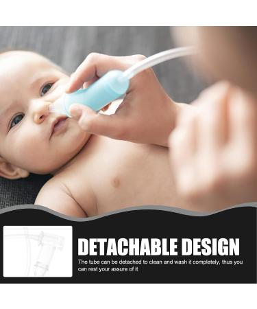Healvian Baby Nasal Aspirator Hand Pump - Non-invasive Reusable Nose Cleaner for Infants - Baby Shower Gift - 39.5x7.5cm - Buy Online on GoSupps.com