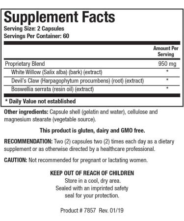 BIOTICS Research Bio Allay - Joint Flexion & Comfort Support - 120 Caps - Buy Online on GoSupps.com