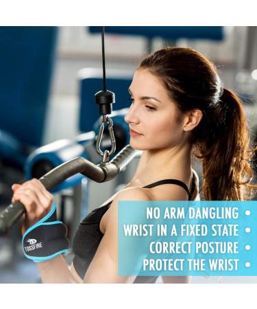 Wrist Weights Set 2 lbs (each) Blue - Thumblock Arm Weight for Men and Women - Ideal for Running, Weightlifting, Gymnastics, Aerobics, Jogging, Cardio Exercises - Buy Online on GoSupps.com