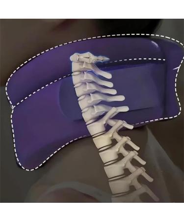 Neck Brace Neck Support Neck Traction Device Neck Posture Corrector Neck Decompression Devices Neck Posture Corrector for Neck Pain and Support During Sleep(Gray + Pink) - Buy Online on GoSupps.com