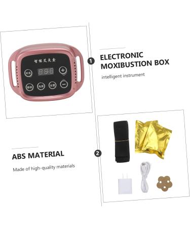 Lurrose Moxibustion Products | Acupuncture Moxa Stick Holder & Container | 11x7.5cm Red | Shop Internationally - Buy Online on GoSupps.com