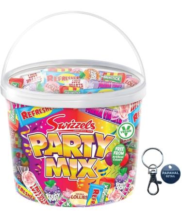 Party Mix Tub Pack of 785g with Key Ring (1)