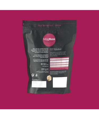 Buy MagNuss Roasted Hazelnuts 200g - Vegan Gluten-Free Delights | International Shipping Available - Buy Online on GoSupps.com