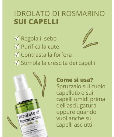 The Soapbox La Saponaria Organic rosemary hydrosol 100 ml - Buy Online on GoSupps.com