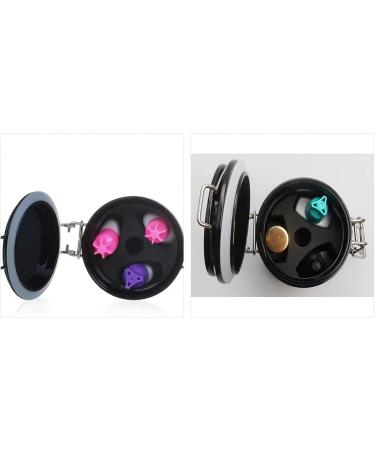 Eyelash Glue Storage Tank Sealed Hygrometer Large Capacity Eyelash Glue Storage Jar 250ml Screen for Eyelash Shop (Black) - Buy Online on GoSupps.com