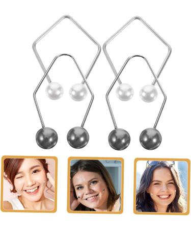 2 paires Entra neur de Fossettes pour Visage Femme Portable Exercices Musculaires Faciaux pour Cr er Fossettes Naturelles L ger et Compact Argent et Noir - Buy Online on GoSupps.com