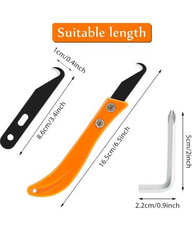 Mudder 13-Piece Golf Hook Blade DIY Knife & Grip Remover Tool Set - Buy Online on GoSupps.com