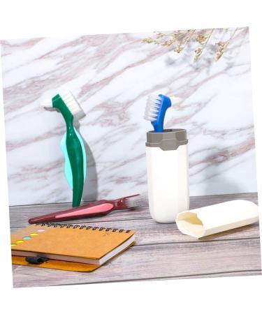 Beaupretty 3-Piece Double-Headed Toothbrush Set for Prosthesis Care | Effective Cleaning Brush for Dentures & Prosthetics - Buy Online on GoSupps.com