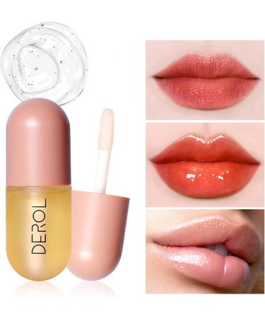 Rosarden Natural Lip Plumper and Lip Care Serum Lip Enhancer Lip Gloss Balm Maximizer for Fullness Plumping and Moisturizing Lips clear - Buy Online on GoSupps.com
