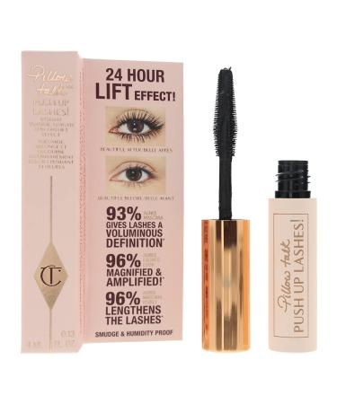 Pillow Talk Push Up Lashes Mascara by Charlotte Tilbury Travel Size 4 ml Black 4 ml (Pack of 1)