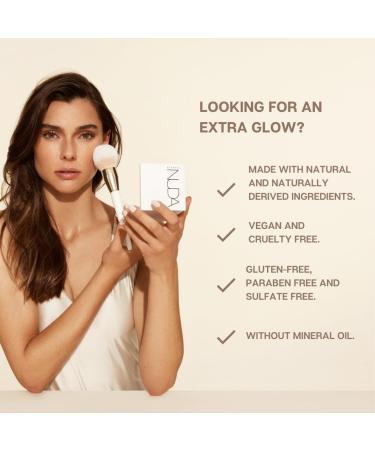 Nuda Matte Bronzer Powder - Long-Wear Vegan Contouring Makeup for Natural Tan | Ideal for Fair-Medium Skin Tone | Cruelty-Free Bronzing Powder - Buy Online on GoSupps.com