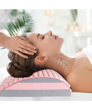 ETIEPORT 2-in-1 Neck Pillow & Back Cracker for Pain Relief | Neubleben Massage Device | Rosa - Buy Online on GoSupps.com