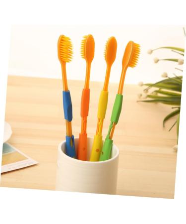 Buy Seaesfoufu Ergonomic Bamboo Toothbrush | Soft Bristle Extra Thin Gentle on Gums - International Shipping - Buy Online on GoSupps.com